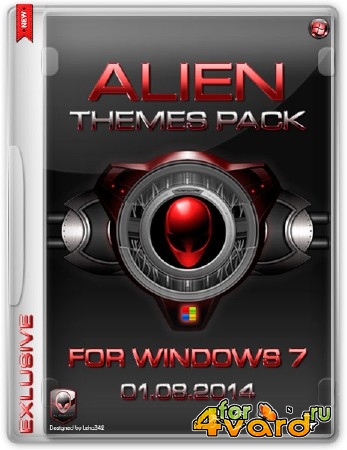 Alien Themes Pack for Windows 7 (01.08.2014)
