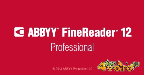 ABBYY FineReader 12.0.101.382 Professional Edition (2014) PC | Repack + Portable