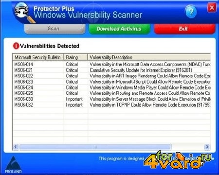 Windows Vulnerability Scanner 4.9 Portable