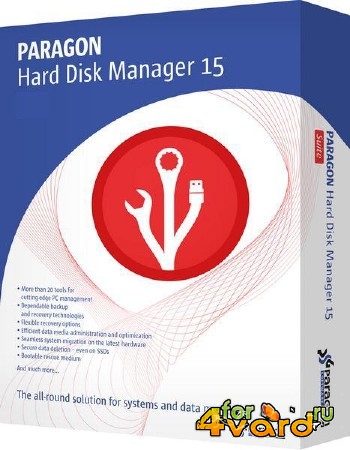Paragon Hard Disk Manager 15 Suite 10.1.25.431 + BootCD / Recovery Boot Medias