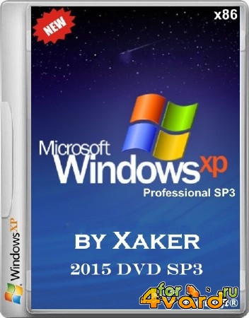 Windows XP Professional by Xaker 2015 DVD SP3 (x86/RUS)