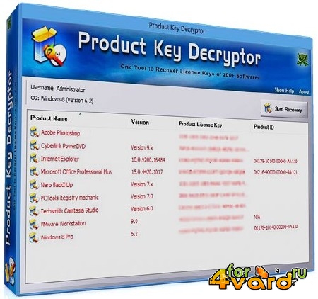 Product Key Decryptor 6.0 Portable