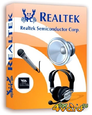 Realtek High Definition Audio Drivers 6.0.1.7786 Vista/7/8.x/10 WHQL + 5.10.0.7513 XP