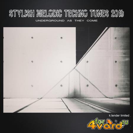 Stylish Melodic Techno Tunes 2019 Underground as They Come (2019)