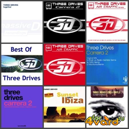 Three Drives - 9 Releases (tracks, tracks+.cue) (2001-2011) FLAC